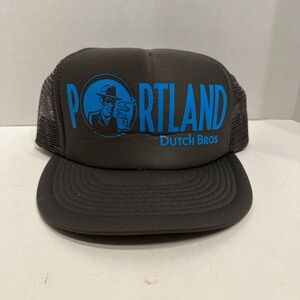 OTTO Portland Dutch Bros Coffee Advertisement Vintage Snap Back Hat